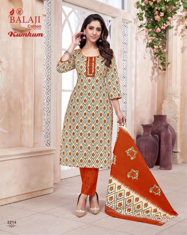 Balaji Kumkum Vol-32 Designer Kurti Bottom With Dupatta